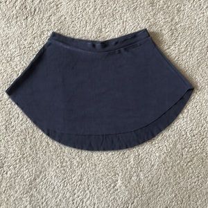 Dark Grey Bullet Pointe Ballet Skirt